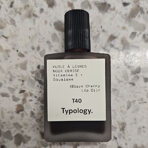 Typology Black Cherry Lip Oil